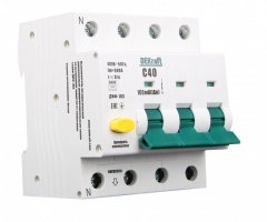 Автоматический выключатель дифференциального тока (дифавтомат, АВДТ) 16220DEK