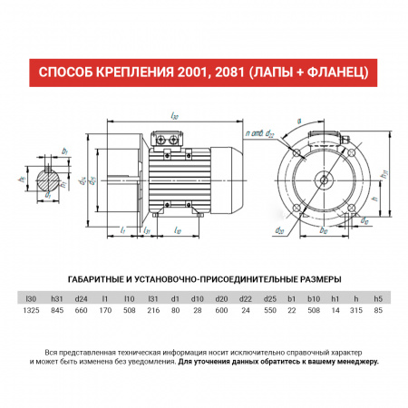 Электродвигатель АИС 315LB6