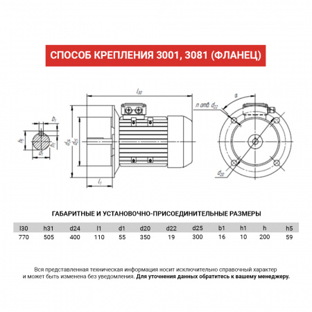 Электродвигатель АИС 200L8